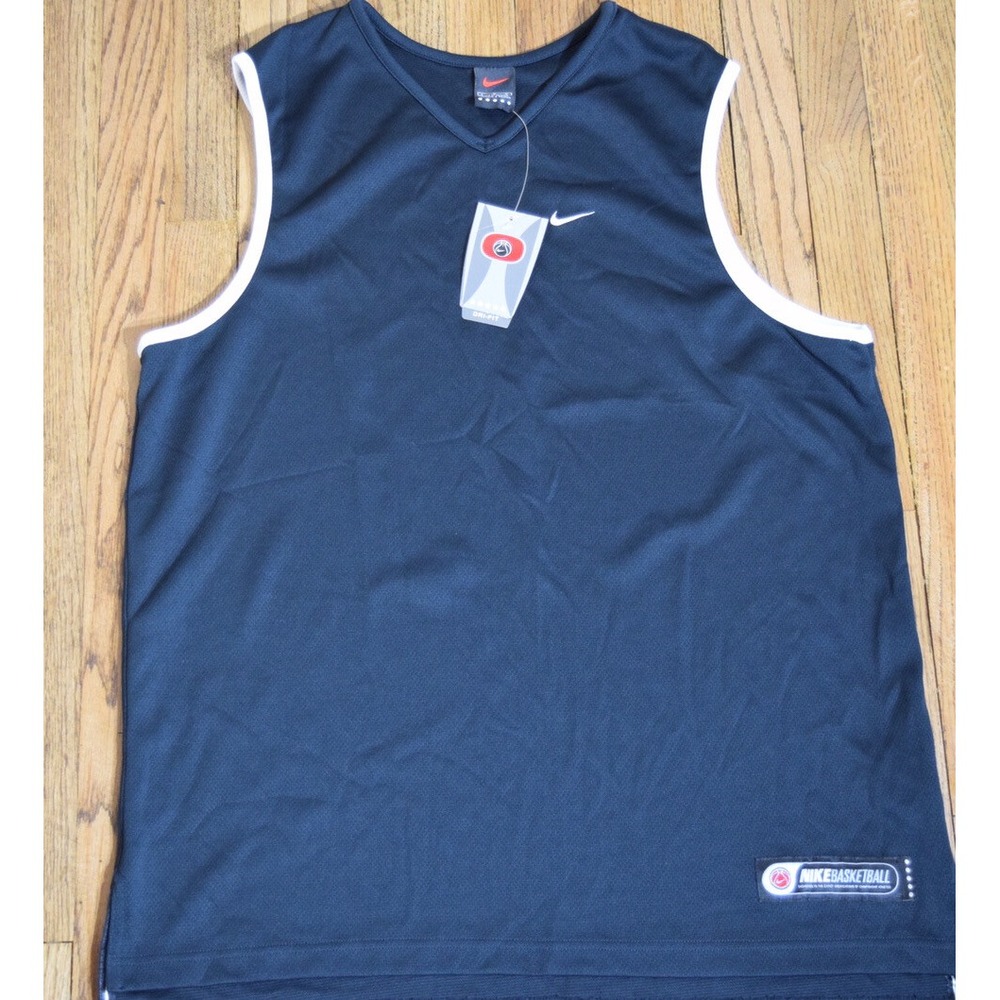 NWT Mens Vintage Nike Alpha Project Sleeveless Basketball Jersey Size Large